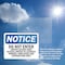 Signmission Do Not Enter Limited Access Area Access OSHA Notice Sign, Plastic, 10in W x 7in L, 2PK OS-2PACK-NS-P-710-L-11191 - alternate 5